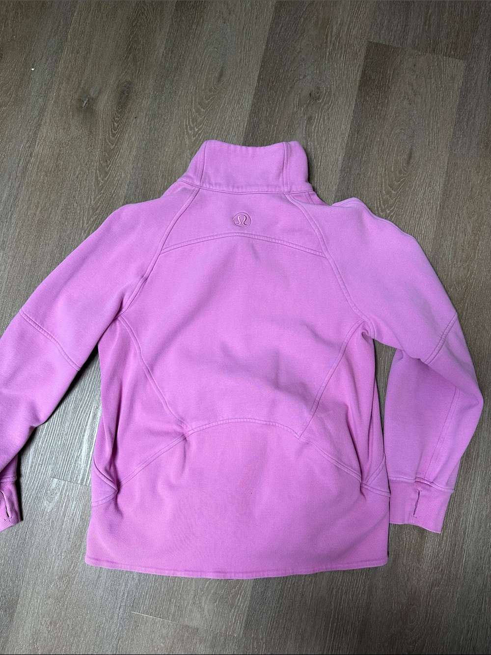 Lululemon Scuba Oversized Funnel-Neck Half Zip *Long Dahlia Mauve - Picture 10 of 12